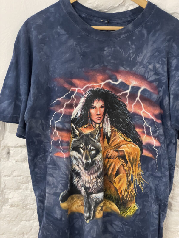 CAMISETA GRÁFICA LOBA - Imagen 2