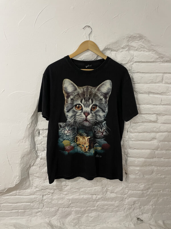 CAMISETA GRÁFICA GATOS