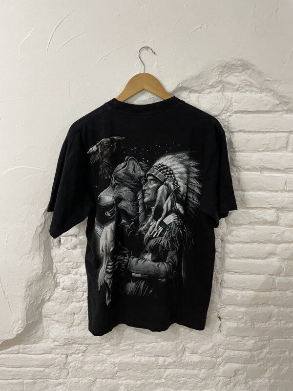 CAMISETA GRÁFICA LOBO - Imagen 3