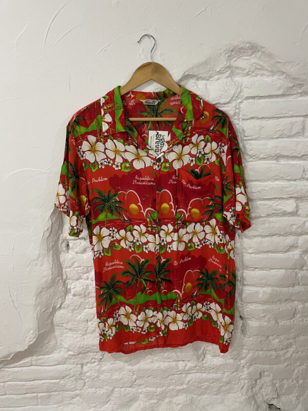 CAMISA HAWAIANA FLORES