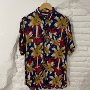 CAMISA MULTICOLOR PALMERAS