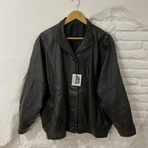 CAZADORA BOMBER PIEL