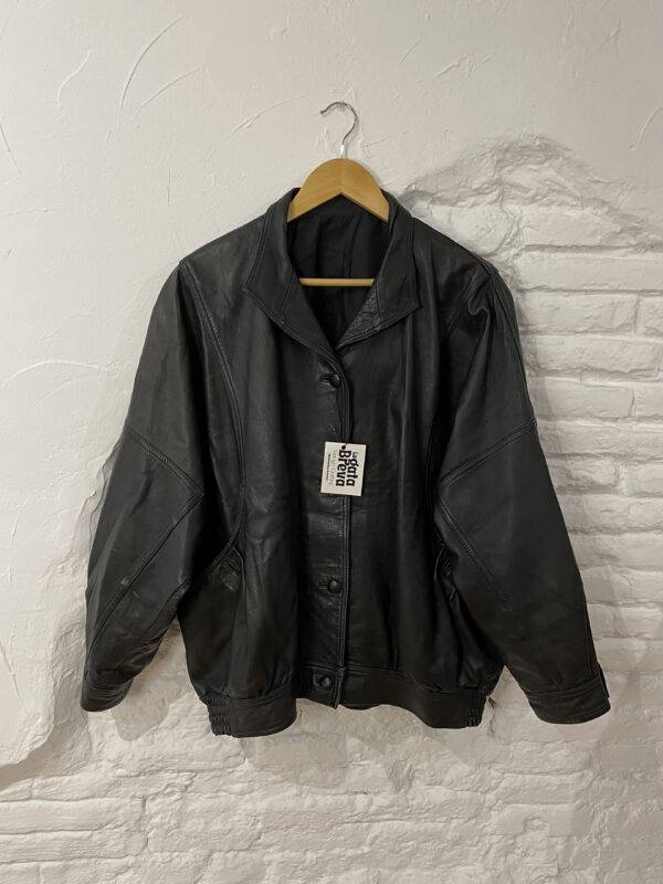 CAZADORA BOMBER PIEL