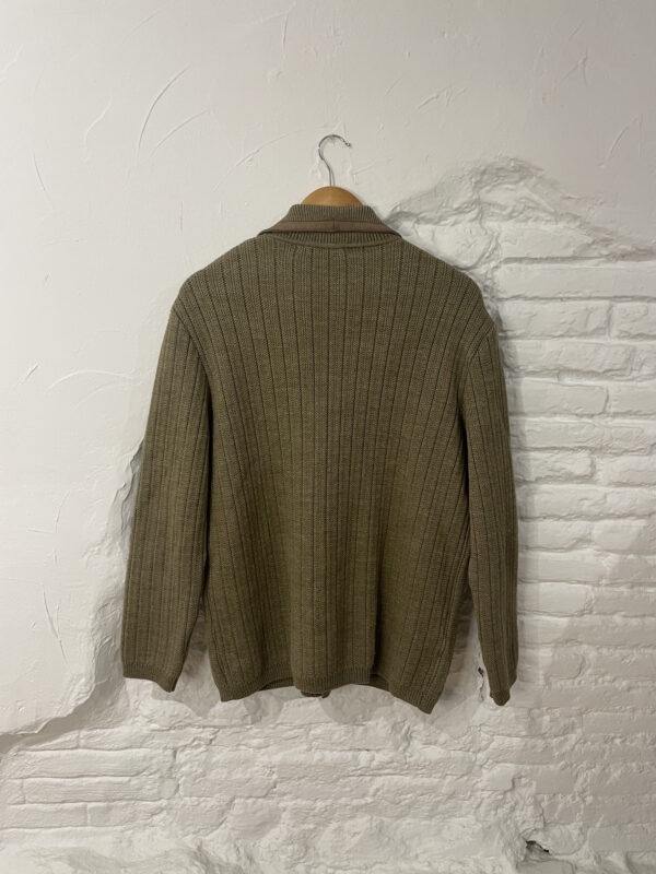 CÁRDIGAN BEIGE BOLSILLOS - Imagen 3