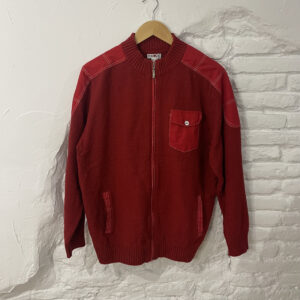 CHAQUETA ROJA BOLSILLOS