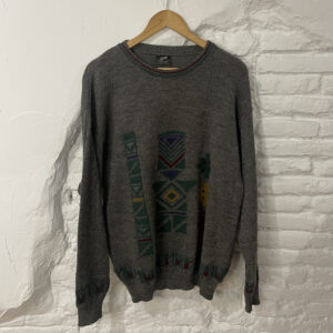 JERSEY GRIS CON DETALLES VERDES