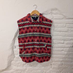 CHALECO POLAR ROJO