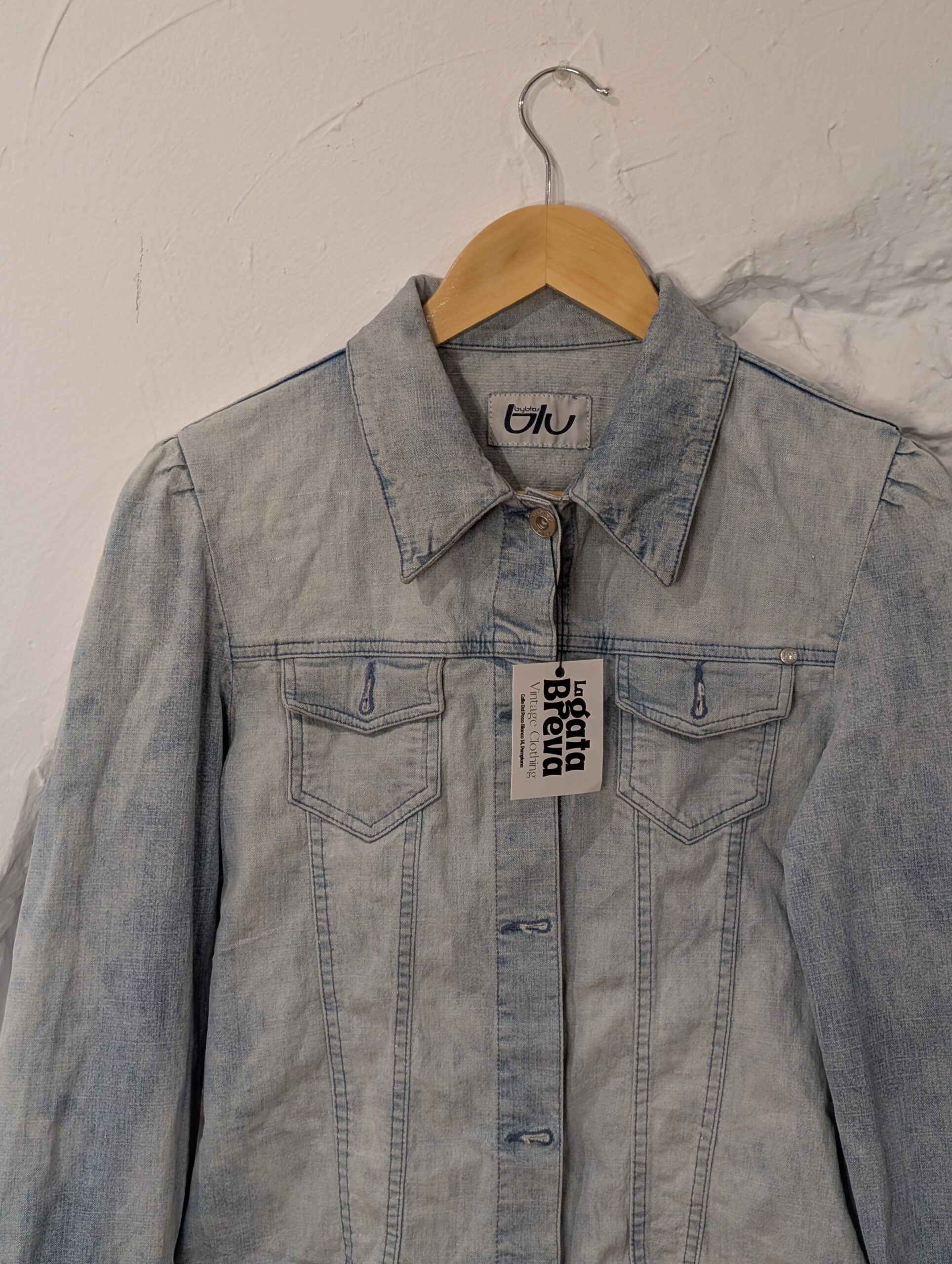 CAZADORA VAQUERA HOMBROS ABULLONADOS - Imagen 2