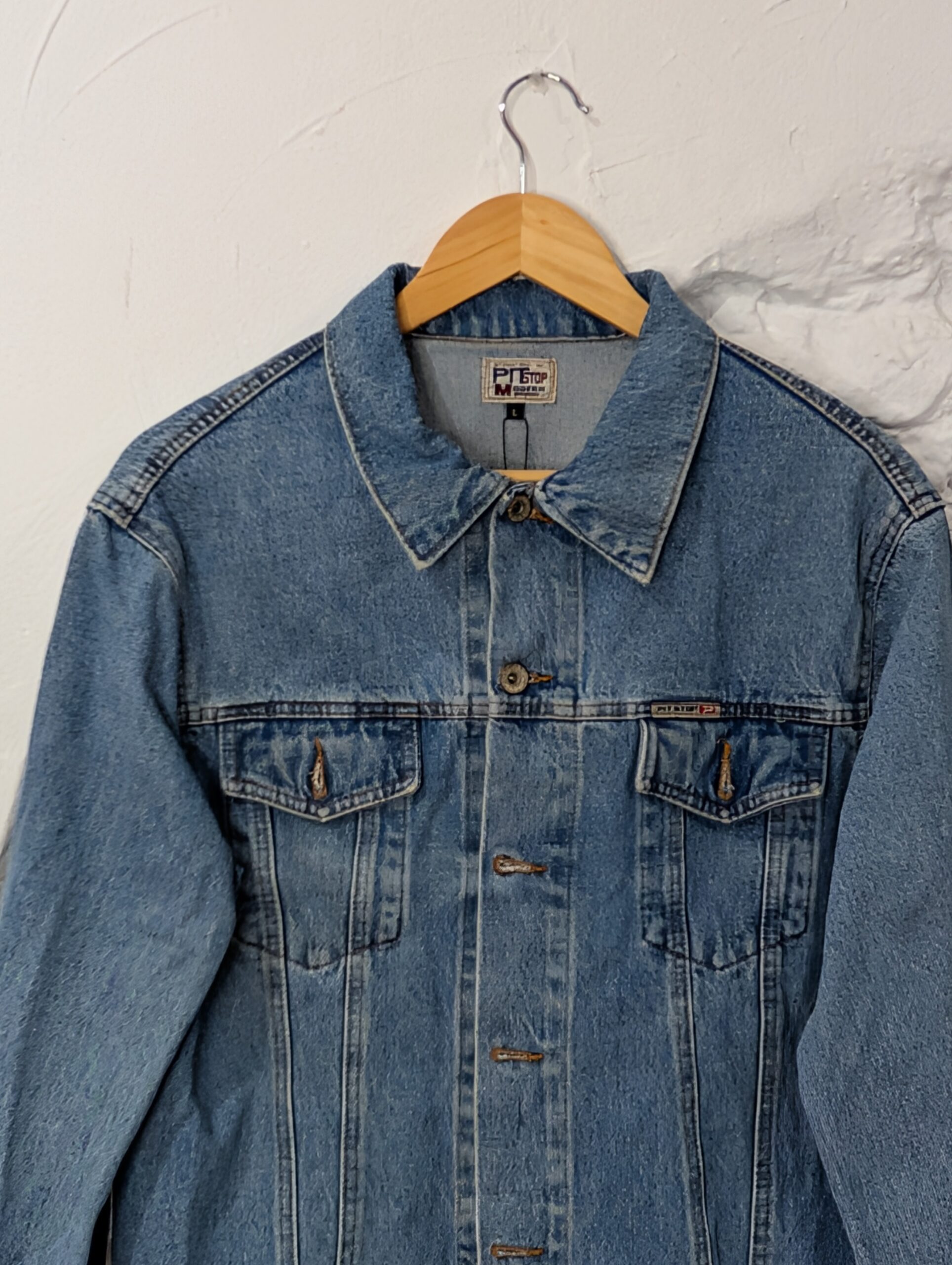 CAZADORA VAQUERA AZUL - Imagen 2