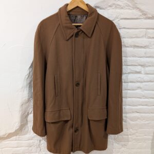 ABRIGO DE PAÑO MARRÓN