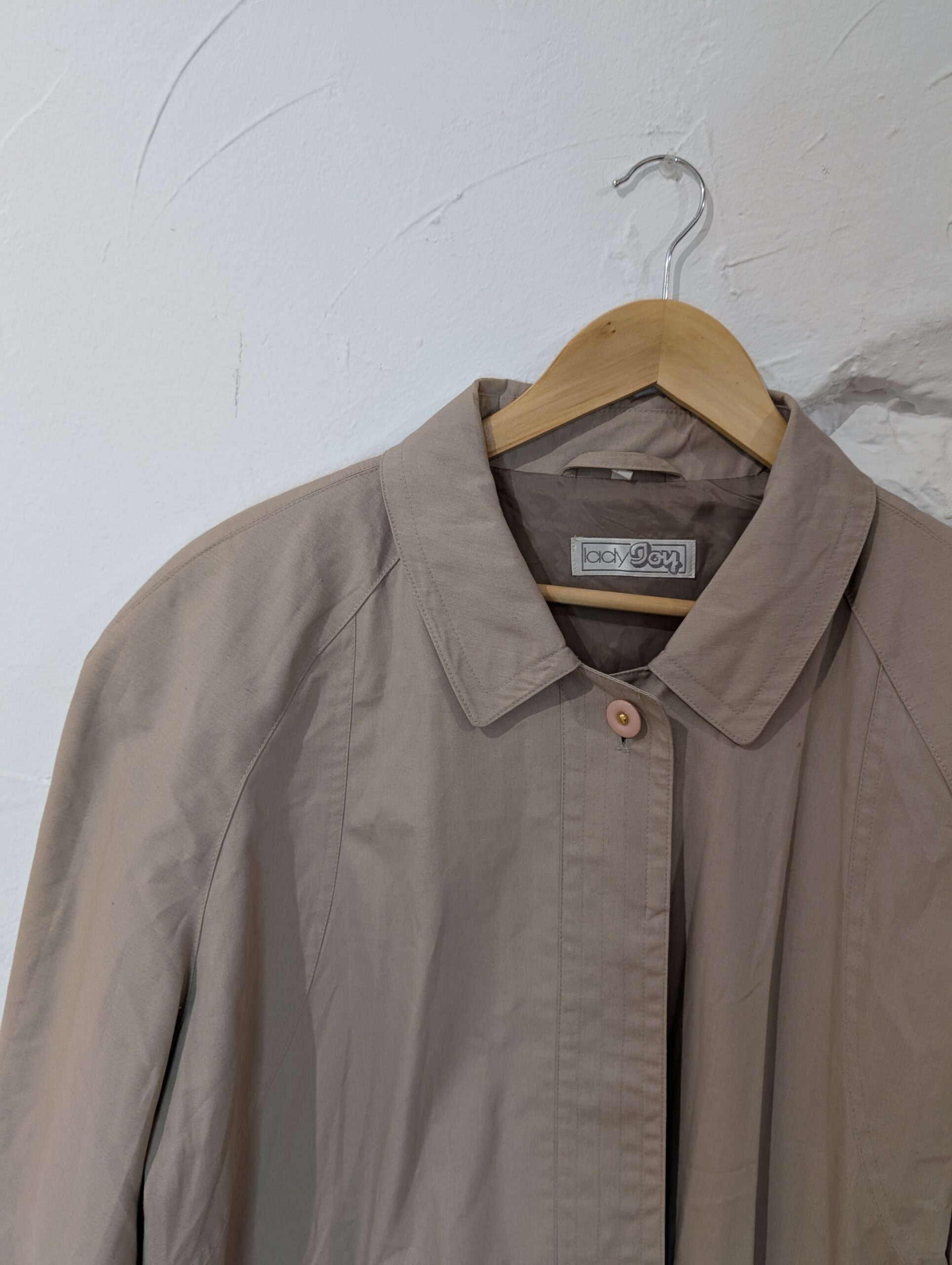 GABARDINA GRIS LADY JOY - Imagen 2