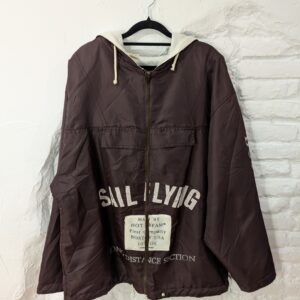 CHAQUETA MARRÓN CAPUCHA