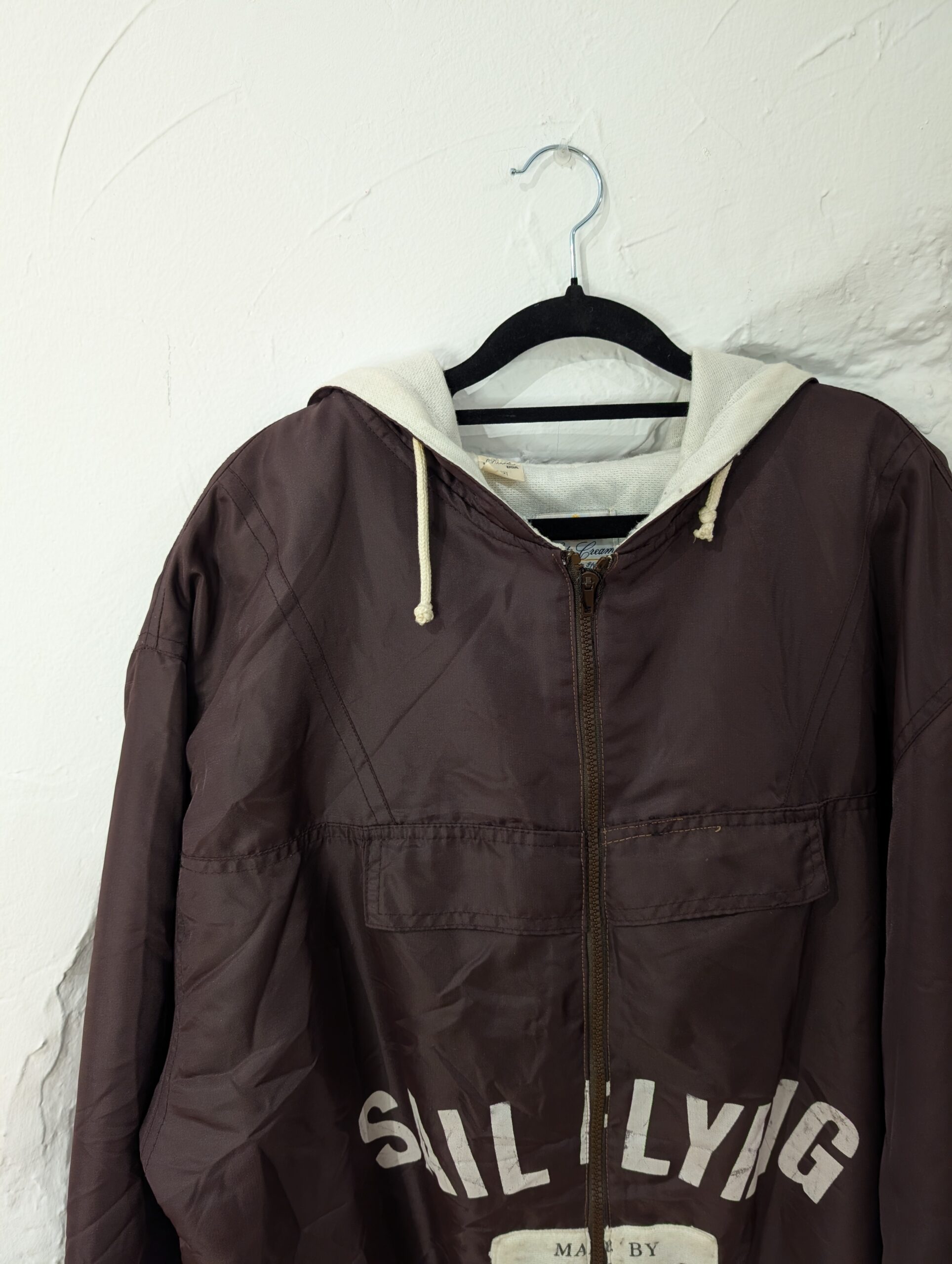 CHAQUETA MARRÓN CAPUCHA - Imagen 2