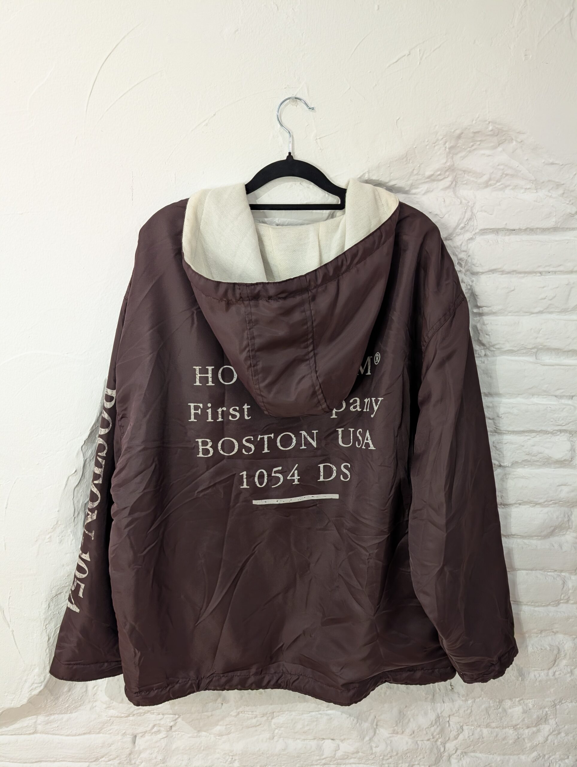 CHAQUETA MARRÓN CAPUCHA - Imagen 3