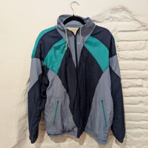 CHAQUETA CRAZY AZUL Y VERDE