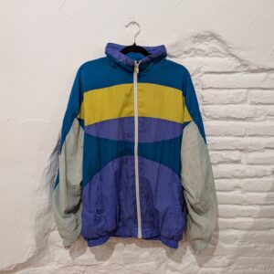 CHAQUETA AZUL Y AMARILLA