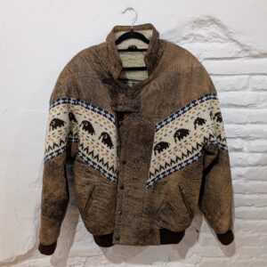 CHAQUETA NAVAJO BORREGO ELEFANTES