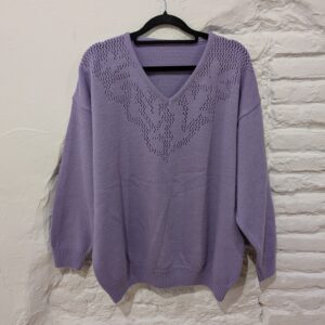 JERSEY DE PUNTO LILA