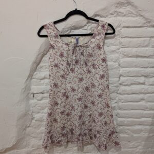 VESTIDO FLORES BLANCO